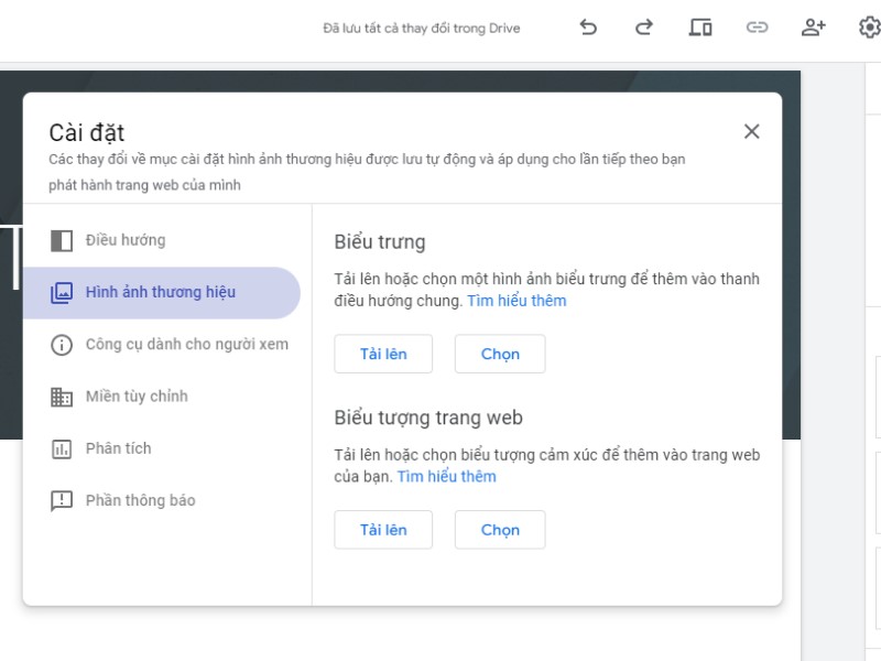 cách tạo web miễn phí trên google sites