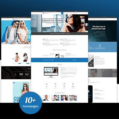 Adama – Responsive Multi-Purpose WordPress Theme