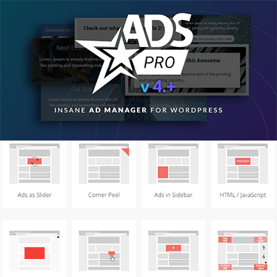 Ads Pro Plugin – Multi-Purpose WordPress Advertising Manager