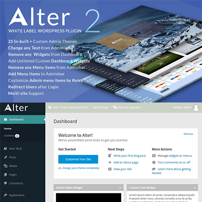 White Label WordPress Plugin – WpAlter