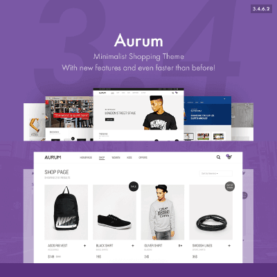 Aurum – Minimalist Shopping Theme