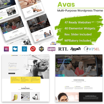 Avas | Multi-Purpose WordPress Theme