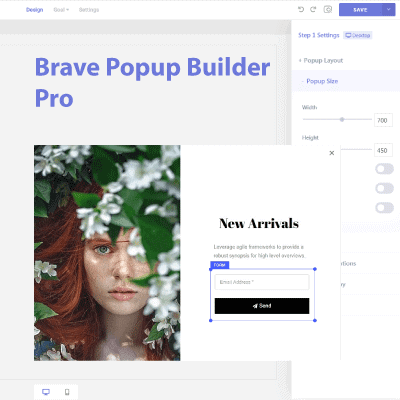Brave Popup Builder Pro