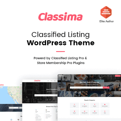 Classima – Classified Ads WordPress Theme