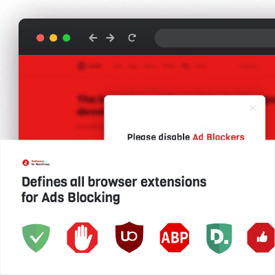 DeBlocker – Anti AdBlock for WordPress