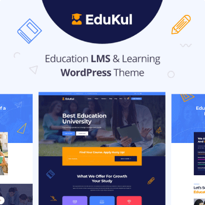 Edukul | Online Courses WordPress Theme