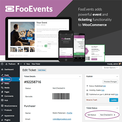 FooEvents for WooCommerce + Addon
