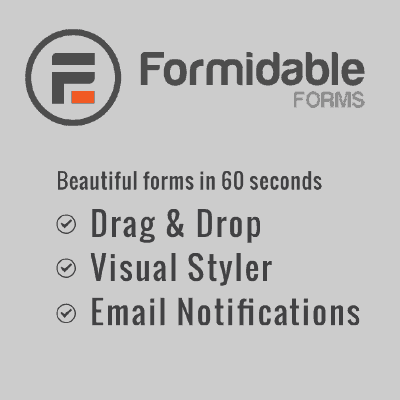 Formidable Forms Pro – WordPress Form Builder Plugin + Addon