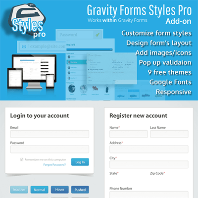 Gravity Forms Styles Pro Add-on