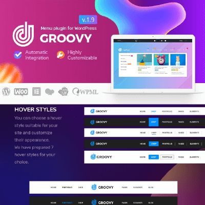 Groovy Mega Menu – Responsive Mega Menu Plugin for WordPress