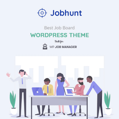 Jobhunt – Job Board WordPress theme for WP Job Manager