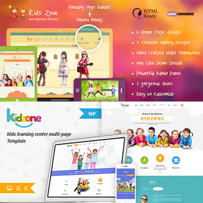 Kids Zone | Children & Kids WordPress Theme 