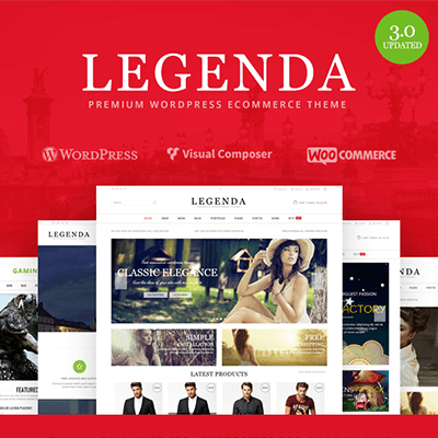 Legenda – Responsive Multi-Purpose WordPress Theme