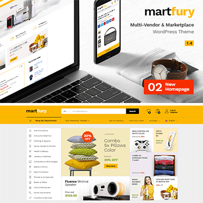 Martfury – WooCommerce Marketplace WordPress Theme