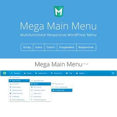 Mega Main Menu – WordPress Menu Plugin