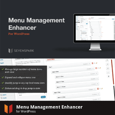 Menu Management Enhancer for WordPress