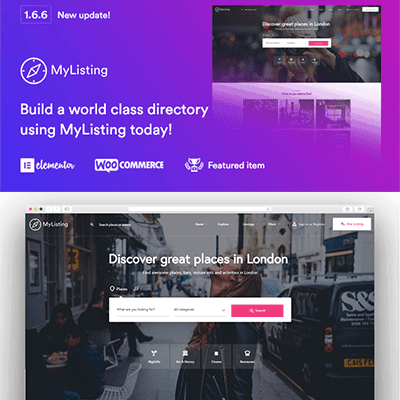 MyListing – Directory & Listing WordPress Theme