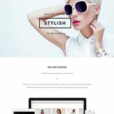 Oshine – Multipurpose Creative Theme