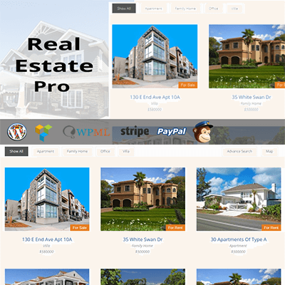 Real Estate Pro – WordPress Plugin