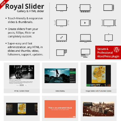 RoyalSlider – Touch Content Slider for WordPress