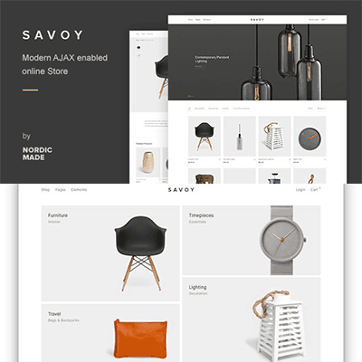 Savoy – Minimalist AJAX WooCommerce Theme