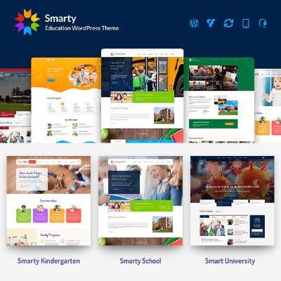 Smarty – School Kindergarten WordPress theme