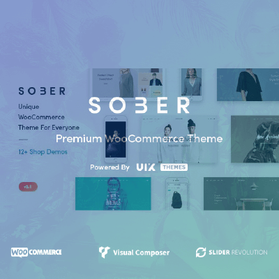 Sober – WooCommerce WordPress Theme