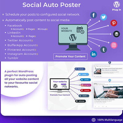 Social Auto Poster – WordPress Plugin