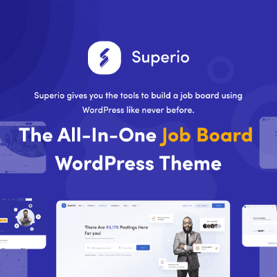 Superio – Job Board WordPress Theme