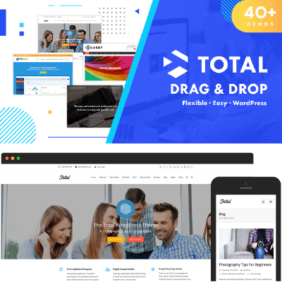 Total – Responsive Multi-Purpose WordPress Theme