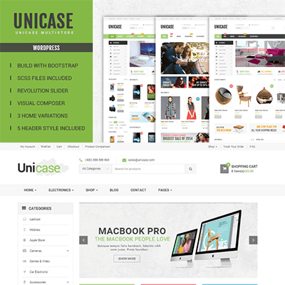 Unicase – Electronics Store WooCommerce Theme