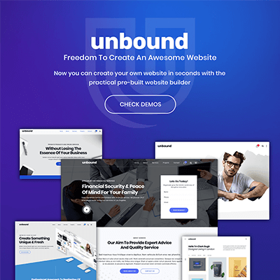 Unbound – Business Agency Multipurpose Theme