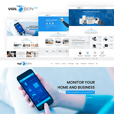 Vigil – CCTV, Security WordPress Theme