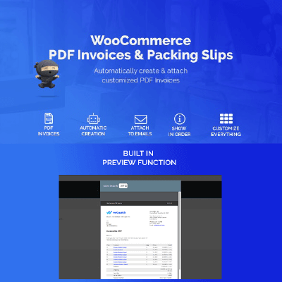 WooCommerce PDF Invoices & Packing Slips