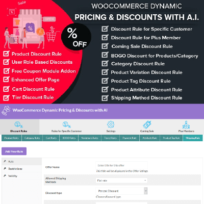 WooCommerce Dynamic Pricing & Discounts with AI