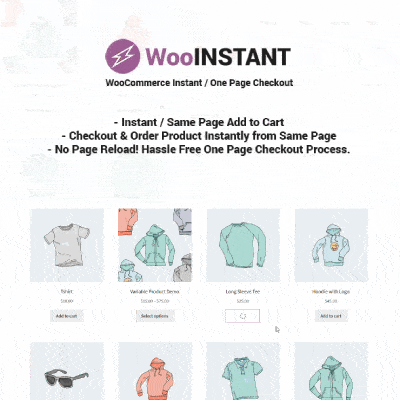 WooCommerce All in One Cart and Checkout | Side Cart, Popup Cart and One Click Checkout – Instantio