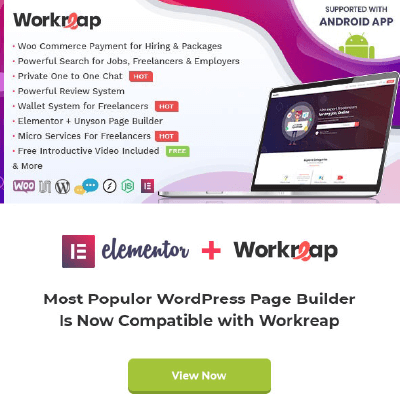 Workreap – Freelance Marketplace WordPress Theme