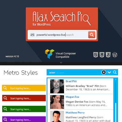 Ajax Search Pro – Live WordPress Search & Filter Plugin