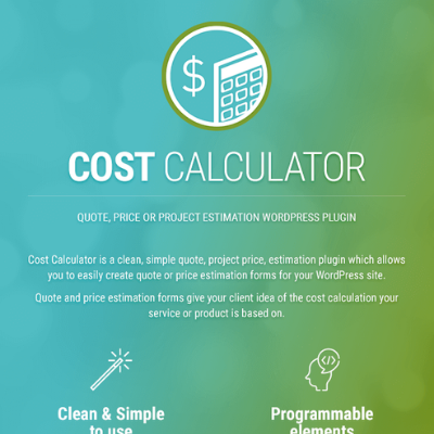 Cost Calculator WordPress Plugin