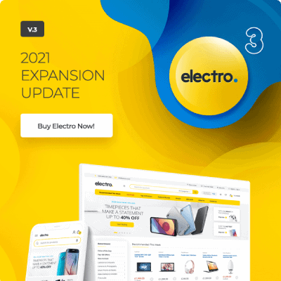 Electro Electronics Store WooCommerce Theme