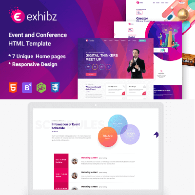 Exhibz | Event Conference WordPress Theme