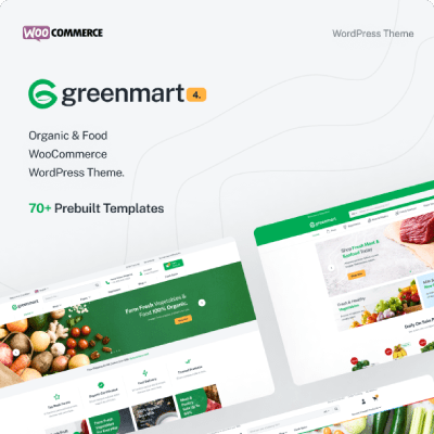 GreenMart – Organic & Food WooCommerce WordPress Theme