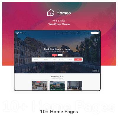 Homeo – Real Estate WordPress Theme