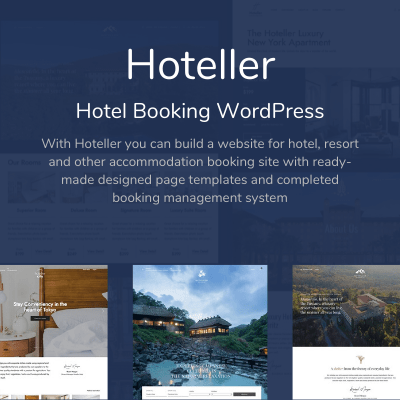 Hoteller – Hotel Booking WordPress