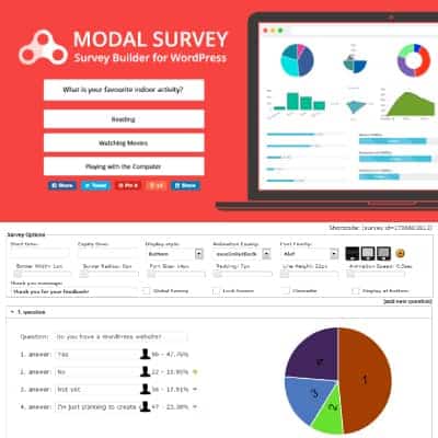 Modal Survey – WordPress Poll, Survey & Quiz Plugin