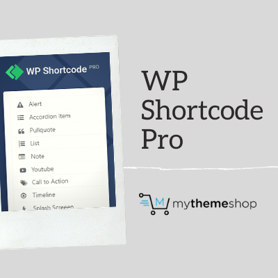 MyThemeShop WP Shortcode Pro