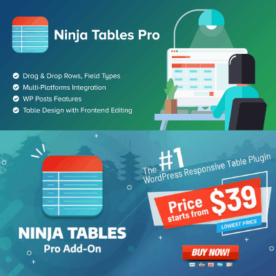 Ninja Tables Pro