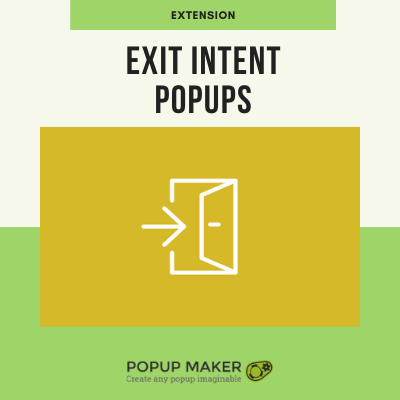 Popup Maker – Exit Intent Popups