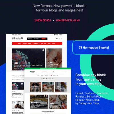 InHype – Blog & Magazine WordPress Theme