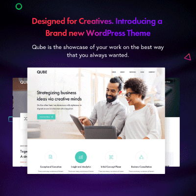 Qube – Responsive Multi-Purpose Theme